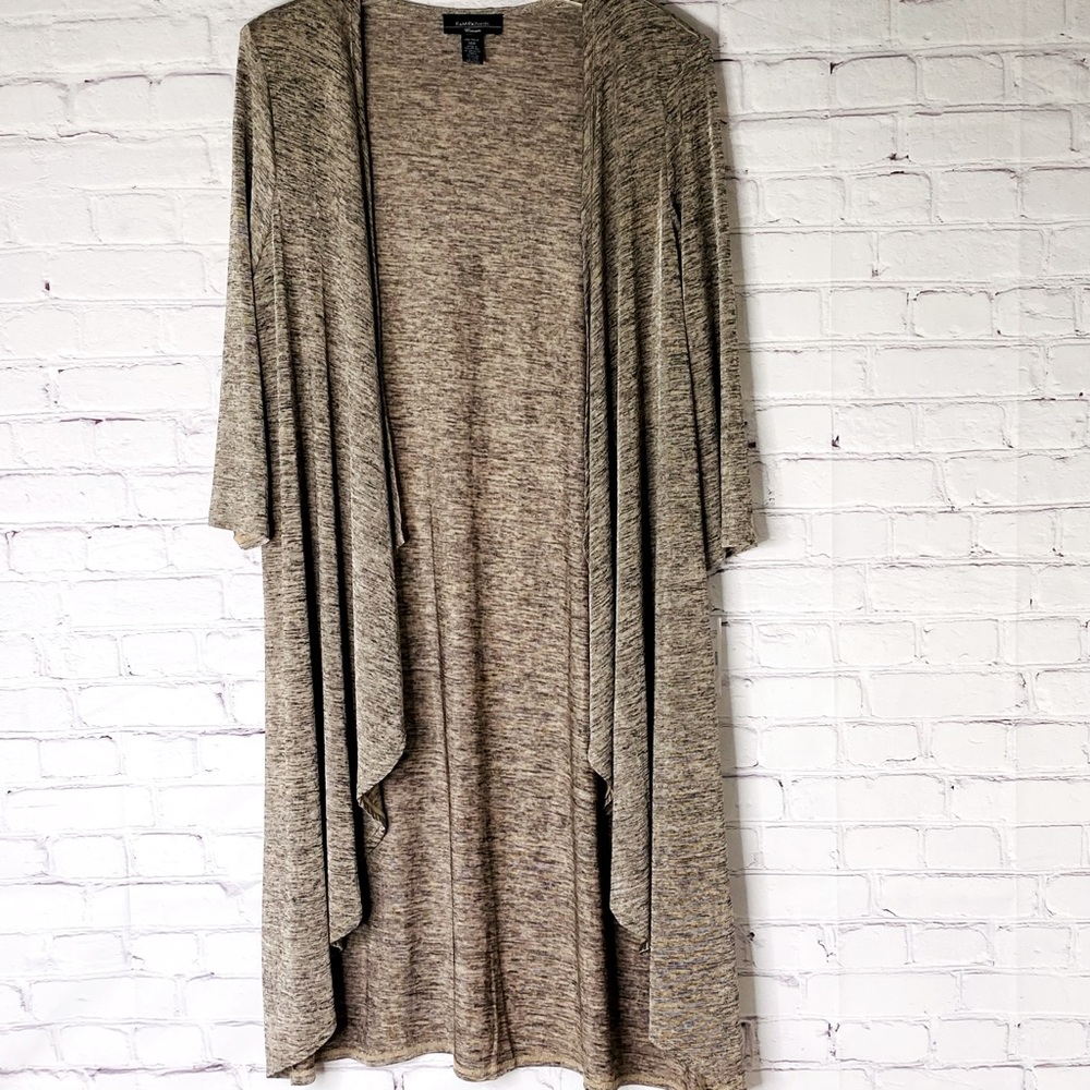🌺 R & M Richards Tan Maxi Dress